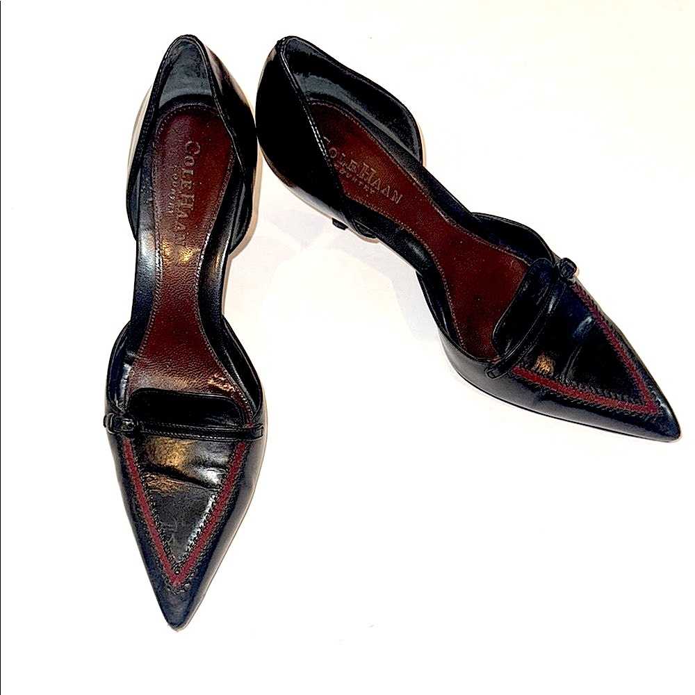 Cole Haan Leather Pointed-Toe Shoes